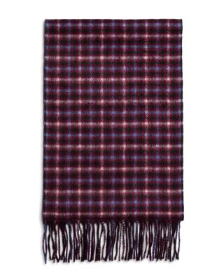 Bloomingdale's - Windowpane Cashmere Scarf