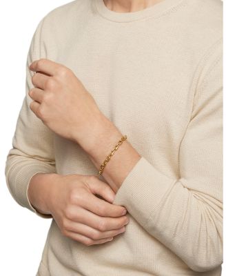 Men's Streamline&reg; Heirloom Link Bracelet in 18K Yellow Gold