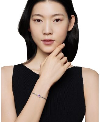 Chatelaine&reg; Bracelet with Amethyst and Diamonds