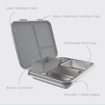 Kids Stainless Steel Leak Resistant Lunch Box