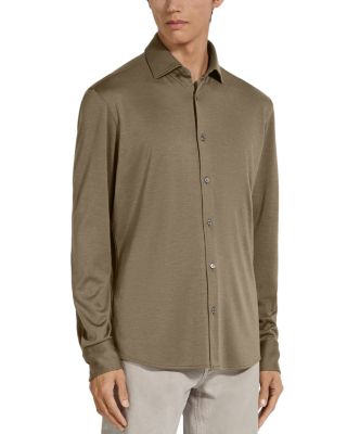 Zegna Phillip Button Front Shirt