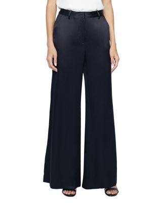 L'AGENCE - Pilar Wide Leg Silk Pants