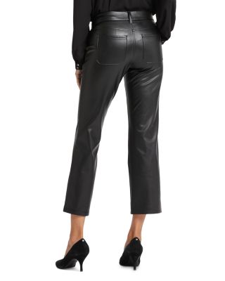 Faux Leather Ankle Pants