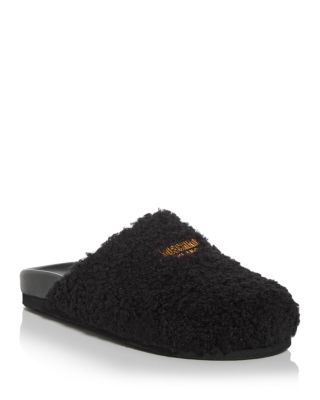 Moschino - Women's Faux Fur Mules