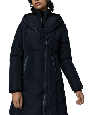 Kay Asymmetric Hooded Coat