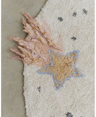 Lorena Canals Mom, I want to be an astronaut Interstellar Round Area Rug, 4'7" x 4'7"