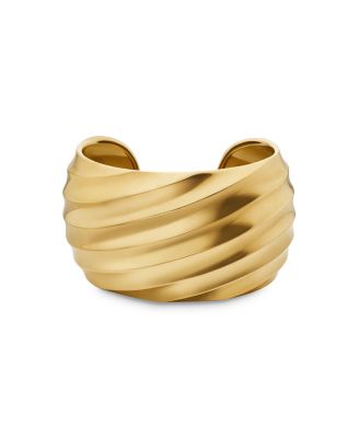 David Yurman - 18K Yellow Gold Cable Edge Cuff