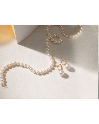 Cultured Freshwater Pearl Necklace in 14K Yellow Gold, 18&amp;quot; 