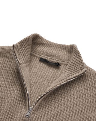 Cashmere Half Zip Sweater