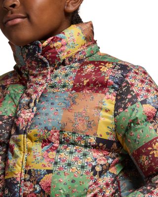 Ralph Lauren Girls' Patchwork Down Jacket - Big Kid