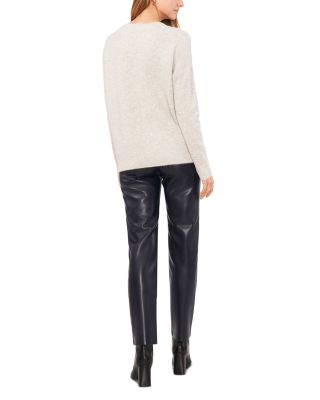 Sequin Stripe Rib Knit Sweater