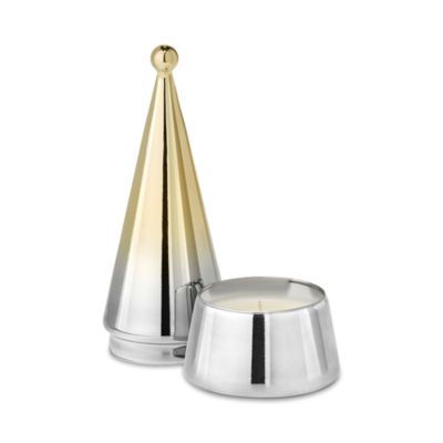 Illume Winter White Medium Shine Tree Candle, 6.7 oz