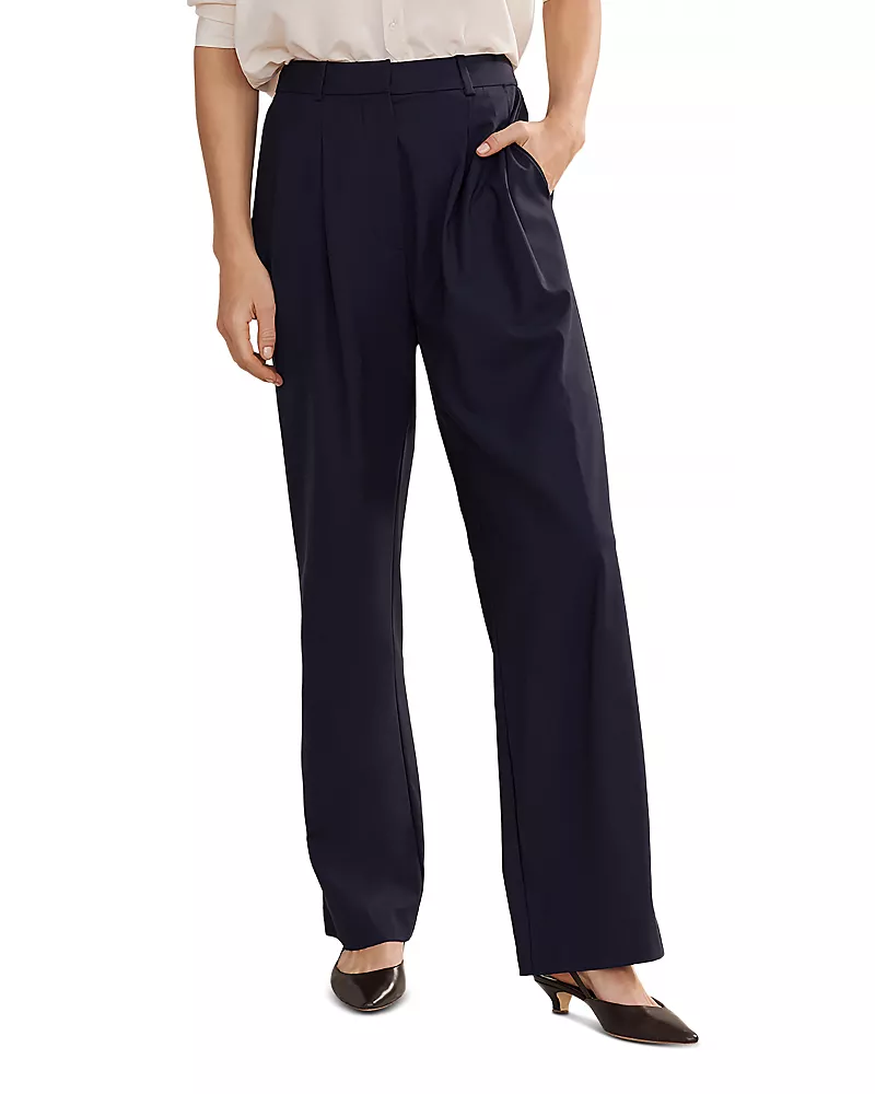 Jenni Kayne Jones Pleated Wool Pants