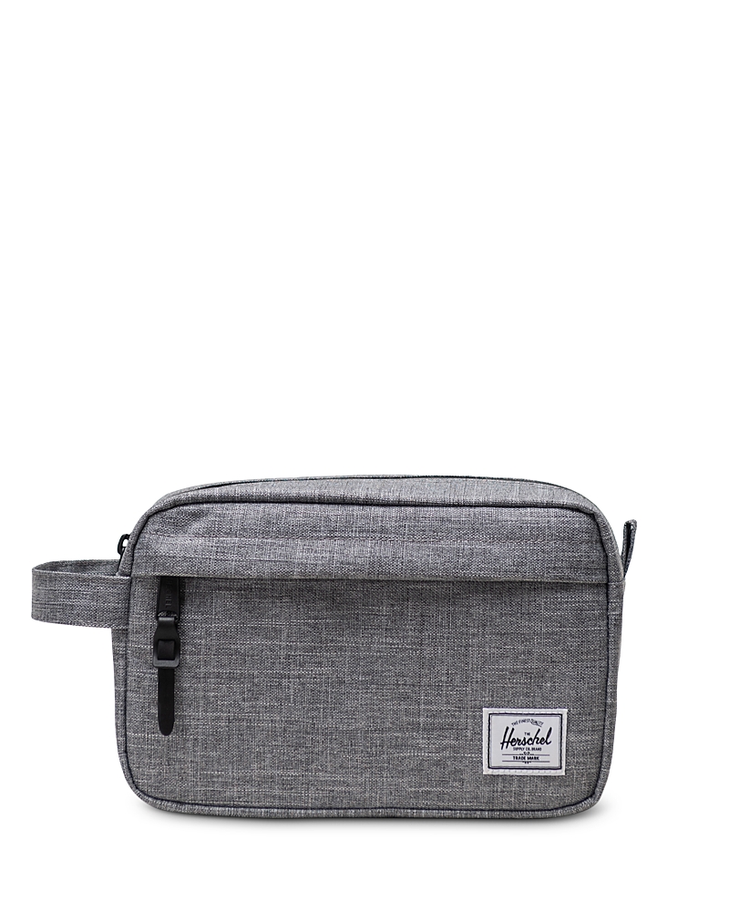 Herschel Supply Co Chapter Travel Kit In Raven Crosshatch