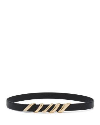 Lanvin - Melodie Ribbon Leather Belt