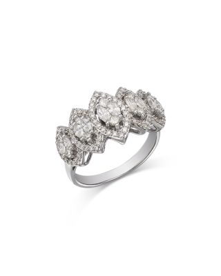 Bloomingdale's Fine Collection - Diamond Ring in 14K White Gold, 1 tcw
