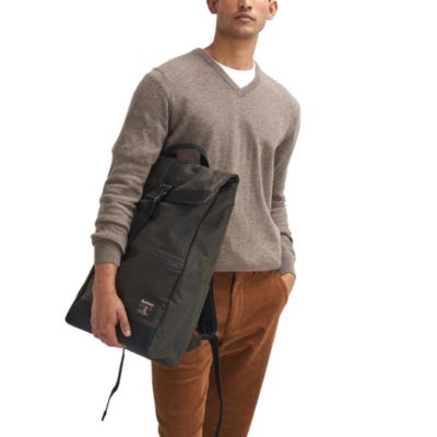 BARBOUR バックパック FIELD WAX OVER TOP BACKPACK Barbour Field Wax Fold Over Top Backpack | Bloomingdale's