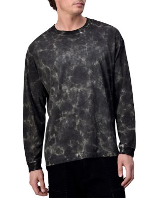 rag & bone - Cliff Washed Printed Long Sleeve Tee