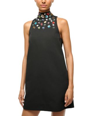 STAUD - Finn Cabuchon Neck Dress