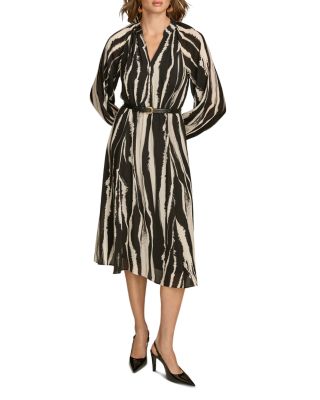 Donna Karan - Belted Midi Dress