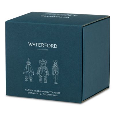 Christmas Clown, Teddy, and Nutcracker Toy Ornaments