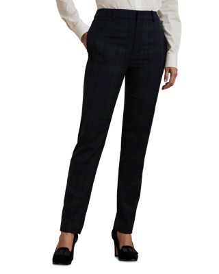 Ralph Lauren - Contrast Stripe Plaid Pants