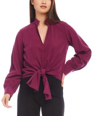 Karen Kane - Tie Front Top