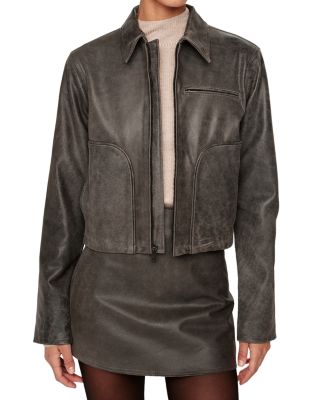 DL1961 Vika Leather Moto Jacket