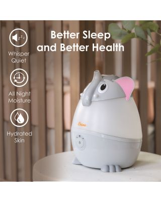 Adorable Humidifier, Mini Elephant, Cool Mist Humidifier with Vapor Tray, 0.5 Gal.