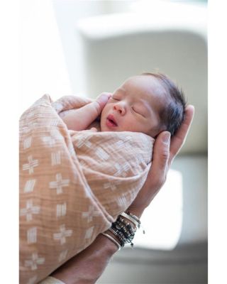 Copper Dash & Ezra Print Swaddle Wraps, 2 Pack - Ages 0-36 Months