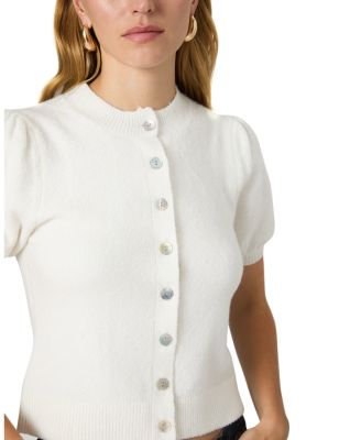 Vhari Puff Sleeve Cardigan