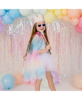 Girls' Pastel Rainbow Dress Up Kit - Little Kid