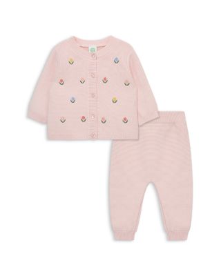 Little Me - Girls' Flowers Sweater Set - Baby