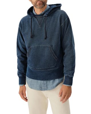 Buck Mason - Double Indigo Loopback Hoodie