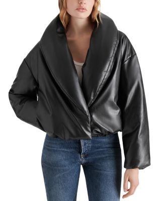 STEVE MADDEN - Evy Faux Leather Jacket