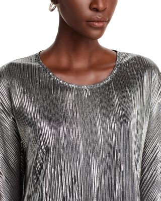 Pliss&amp;eacute; Caftan Top