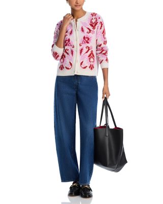 100% Cashmere Spring Novelty Cardigan - Exclusive