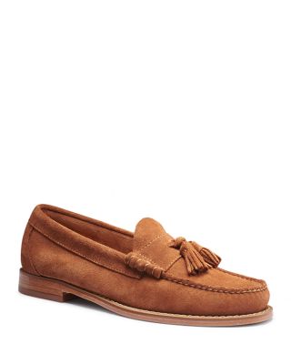 G.H.BASS - Men's Lennox Tan Tassel Weejun Moccasin