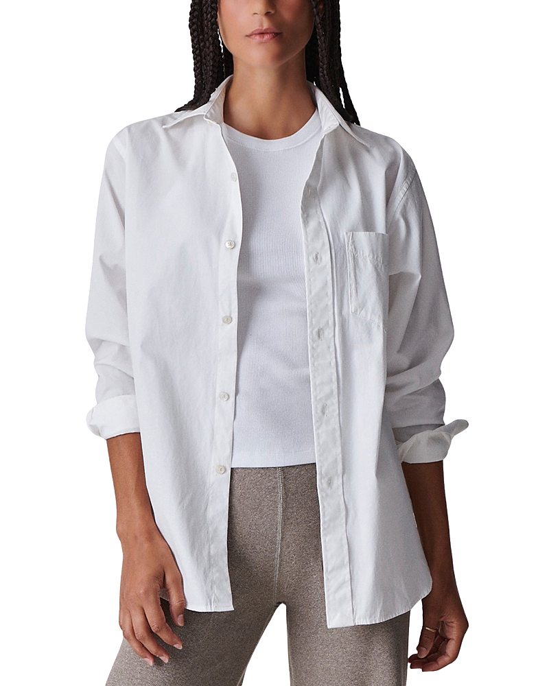 Buck Mason Mainstay Shirt In White