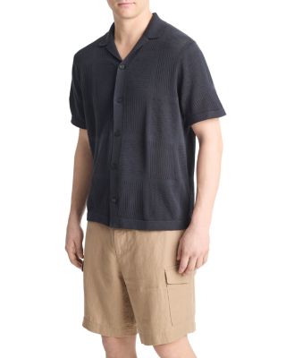 Patchwork Pointelle Shirt