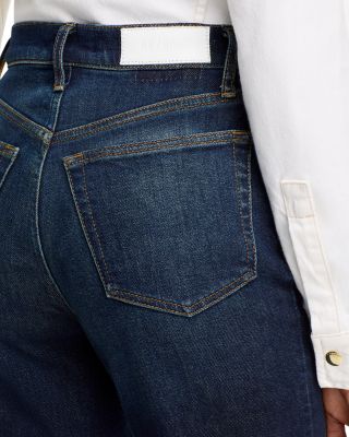 70s High Rise Bootcut Jeans in Barely Worn