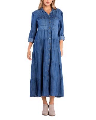 Billy T - Mave Denim Maxi Dress