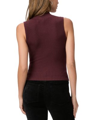 Fidelia Ribbed Mock Neck Tank