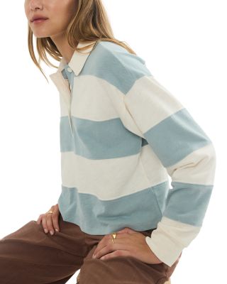 Cropped Rugby Polo Top