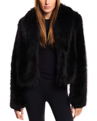 Vanessa Faux Fur Cropped Coat