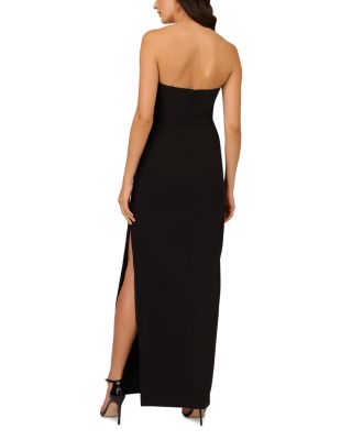 Strapless Embellished Gown