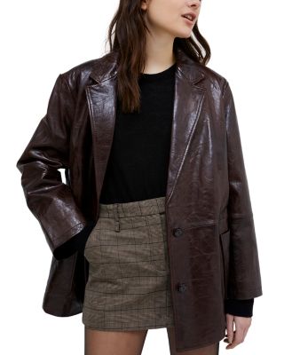 MAX&Co. - Plinio Leather Blazer