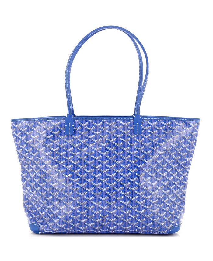 Pre Owned Goyard MM Artois Tote Coated Canvas Bloomingdale s