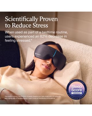 SmartGoggles Heated Eye Massager - Black (2nd Generation)&nbsp;