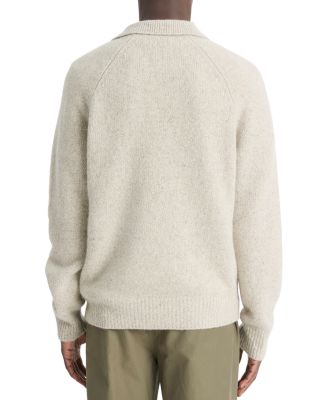 Cashmere Textured Donegal Sweater 